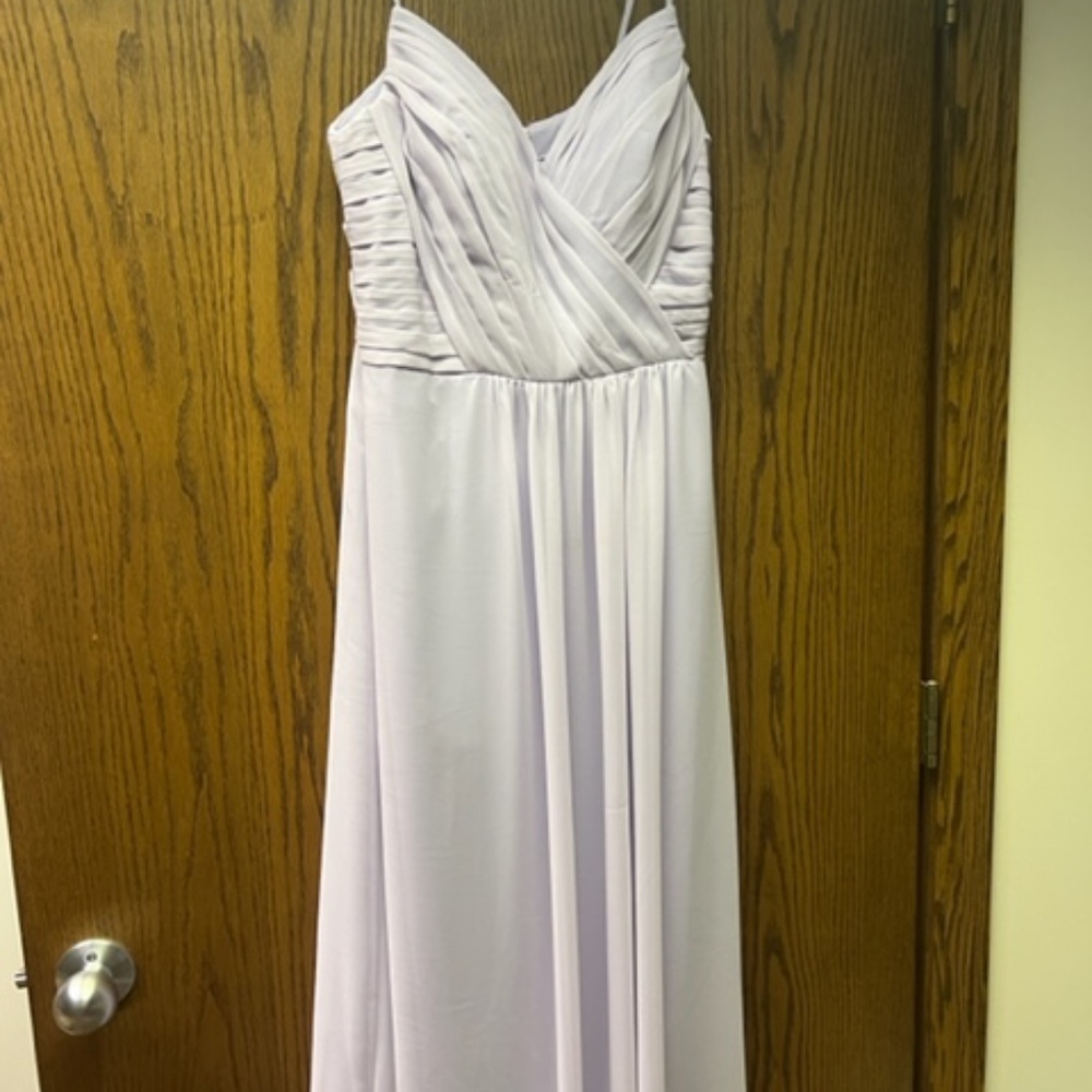 LAVENDER BRIDESMAID DRESS